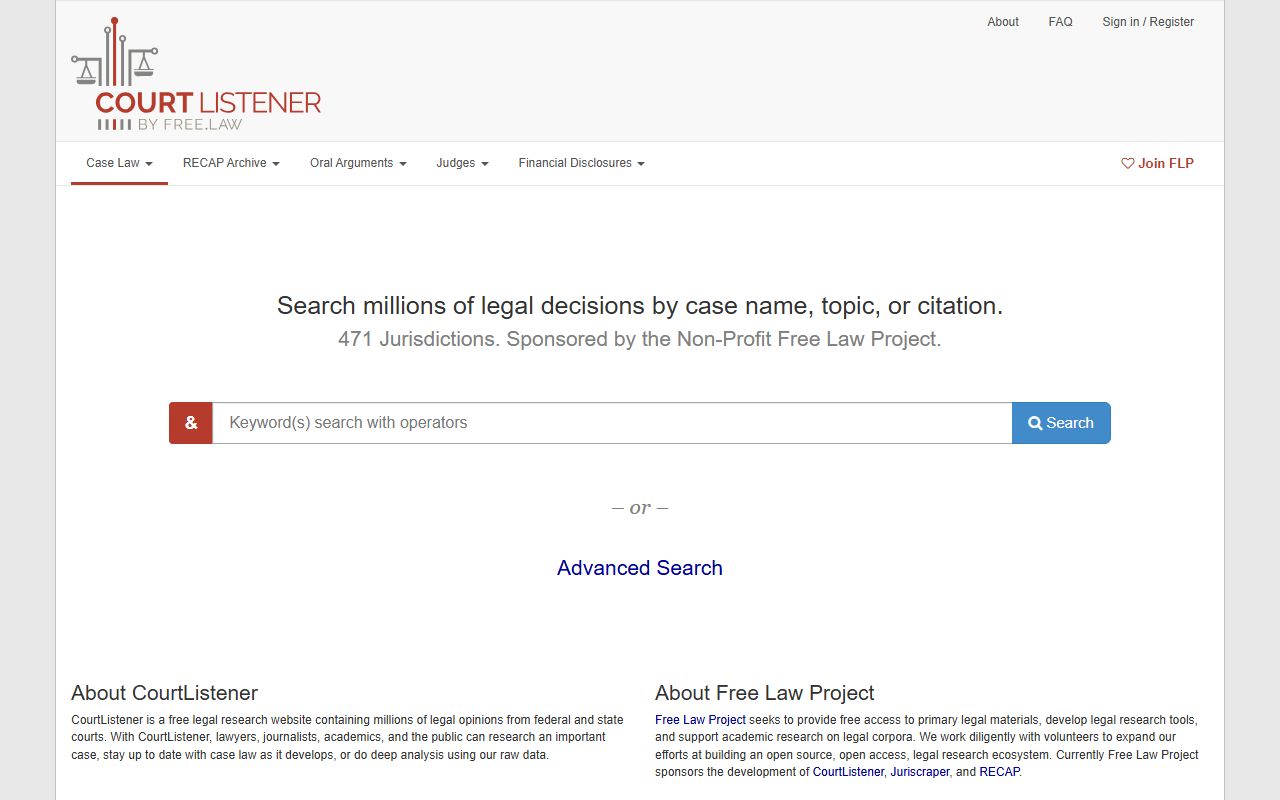Spencer County Circuit Court records CourtListener legal search distinction